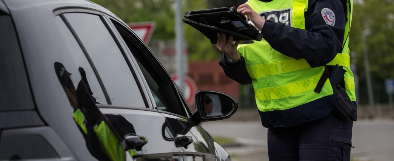 controle de police cbd au volant